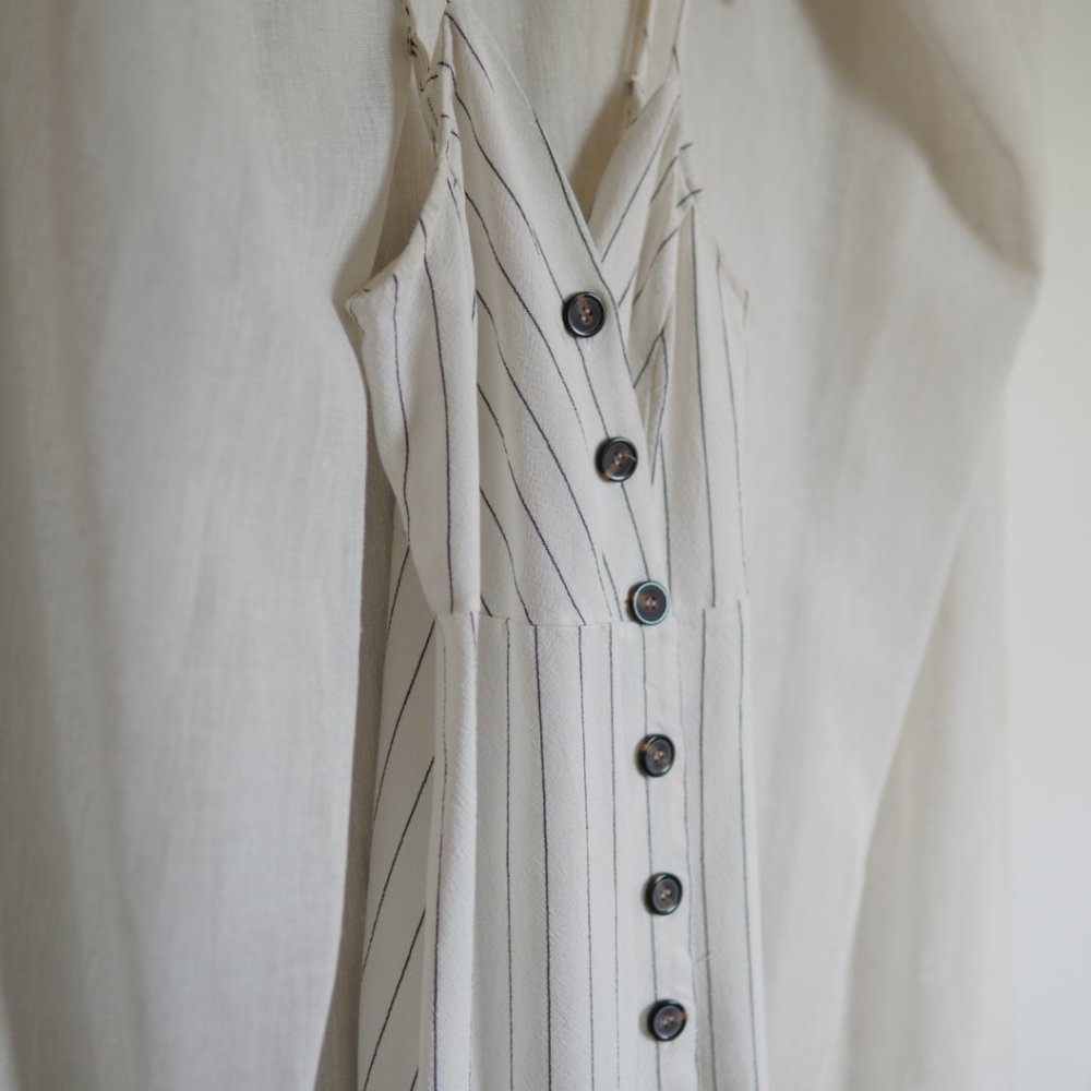Button Down Midi Dress